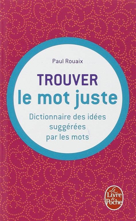 Dictionnaire Des Idées Suggérées Par Les Mots En Ligne